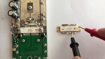 How to verity if an LDMOS or High power  MOSFET is Defective using a Digital Multimeter-part 2