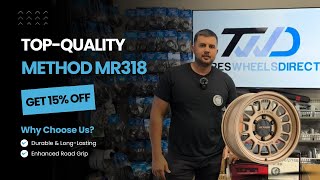 Method Race Wheels MR318 Bronze | 17x8.5 +25 | 6x139.7 | Tires and Wheels Direct