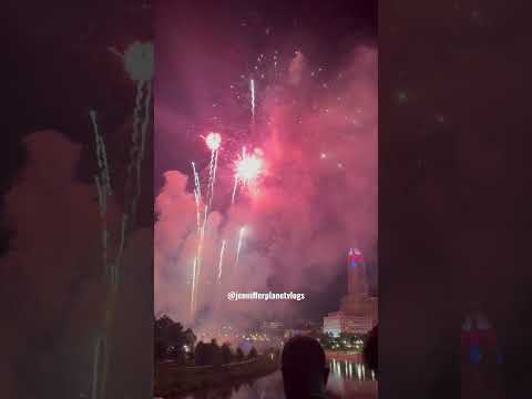 Vídeo: Focs artificials del quart de juliol a Columbus i Ohio central