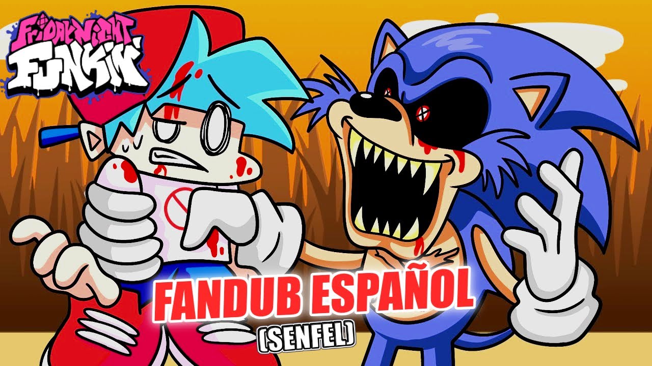 NOVIO vs. SONIC.EXE?! Friday Night Funkin'  | FANDUB ESPAÑOL