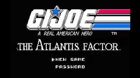 G.I. Joe - The Atlantis Factor (NES) Music - Cutscene Theme 02