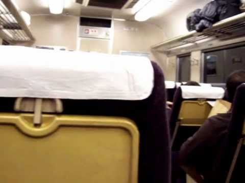 キハ181系　はまかぜ6号　城崎温泉駅発車車内光景