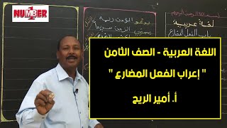 اللغة العربية | إعراب الفعل المضارع | أ. أمير الريح | حصص الصف الثامن