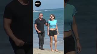 Sylvester Stallone & Jennifer Flavin's Seaside Romance 😍❤️ #sylvesterstallone #rambo
