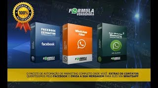 WHATSAPP MARKETING SOFTWARE 2018   ENVIE MAIS DE 10 MIL MENSAGENS POR DIA, SEM USAR CANAIS! screenshot 2