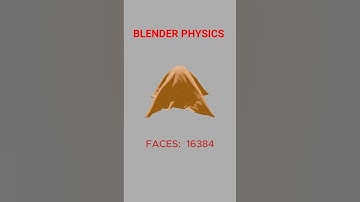 Falling Cloth in Blender – smooth physics in action #animation #blender #3danimation  #blender3d