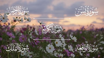 الشيخ سعد الغامدي - سورة يس | سورة الرحمن | سورة الواقعة | سورة الملك | Sheikh Saad Al-Ghamdi