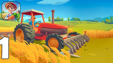 Little Farm Story - Part 1 Create A Perfect Farm Farming Simulator -  Gameplay Walkthrough(Android)
