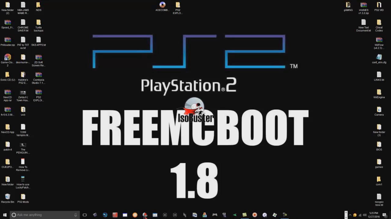 how to install free mcboot ps2 fat