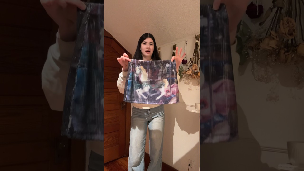 превращаем юбку в юбку-шорты