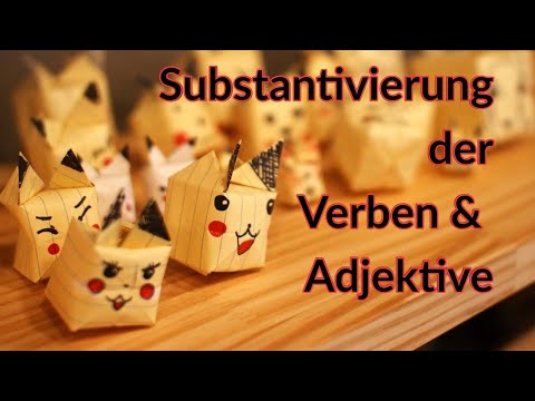 Глаголи и прилагателни стават съществителни | Nominalisierung von Verben & Adjektiven (B1, B2)
