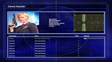 USA Super Weapon vs China Tank C&C Generals Zero Hour 1 vs 7 Hard armies  Gameplay ( Last Stand )