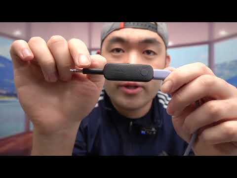 Bluetooth-адаптер Ugreen CM403 2 в 1 3.5 мм AUX Bluetooth 5.0 з мікрофоном Чорний, видео 6