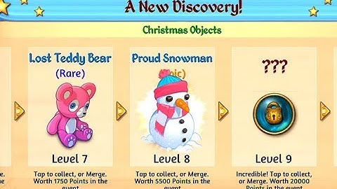 Merge Dragons - Christmas Event Part 6 - Gathering Christmas Objects