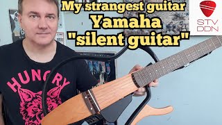 SILENT GUITAR - Yamaha SLG-100s with steel strings - YouTube