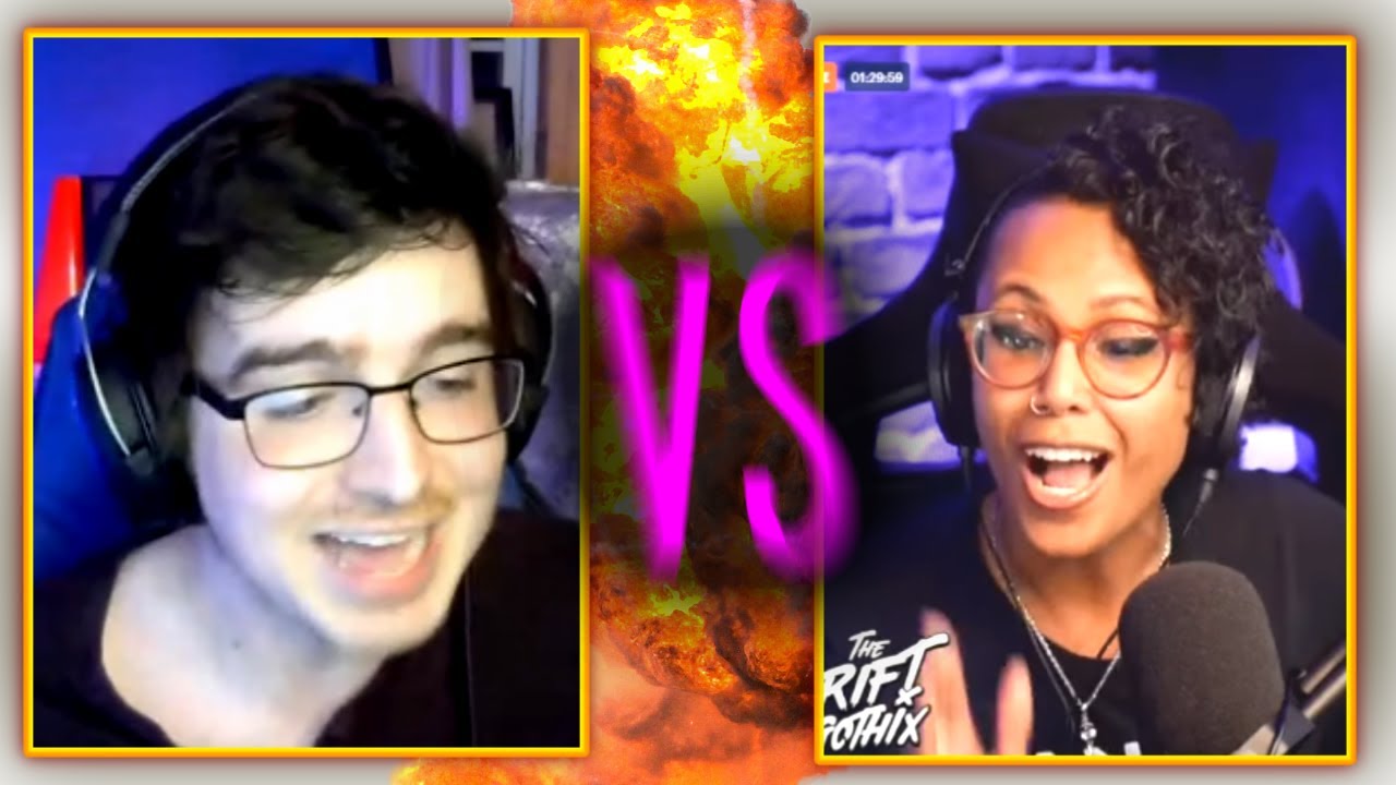 IMPROMPTU DEBATE: Gothix vs Hunter FIGHT