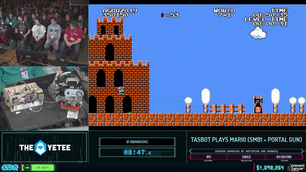 TAS Block at AGDQ 2019 - TASBot - YouTube