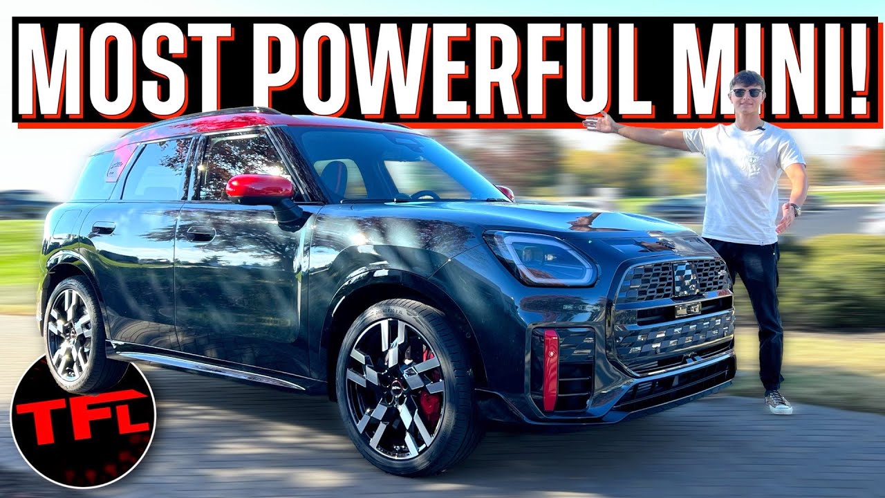 Hands-On: The 2025 Mini Countryman JCW Is the Most Powerful Mini Ever ...