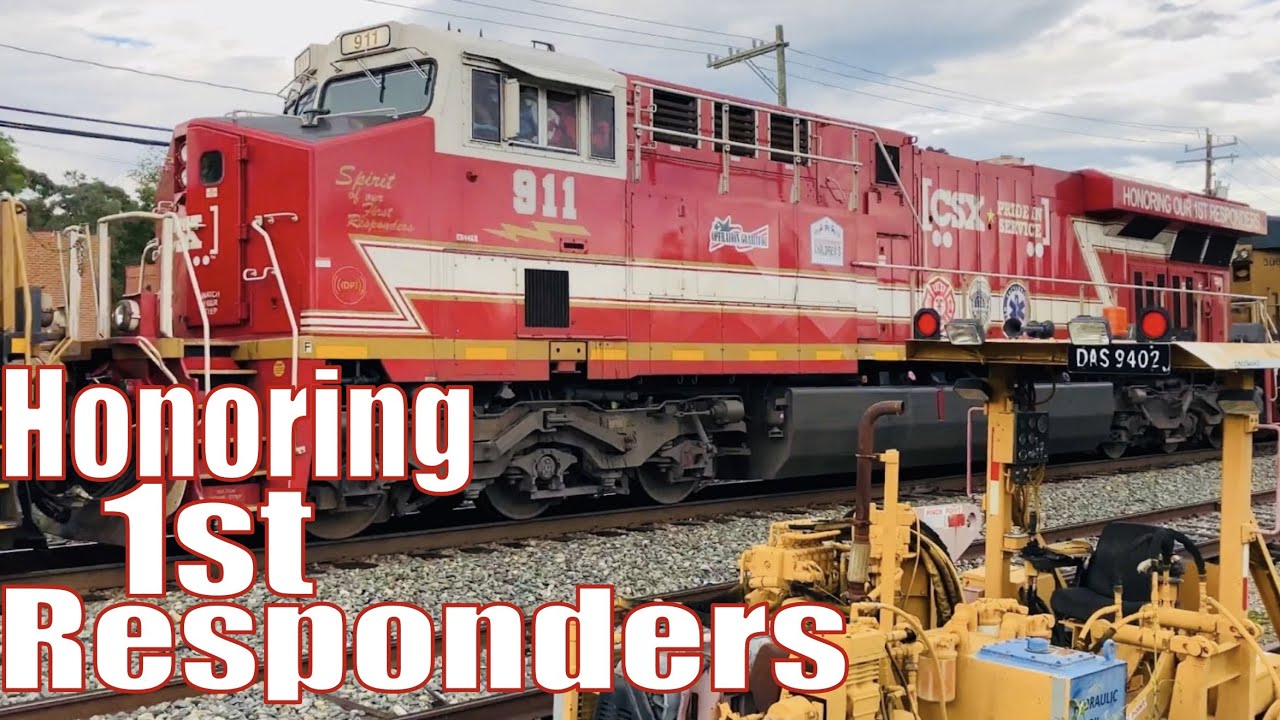 CSX Honoring First Responders! - YouTube