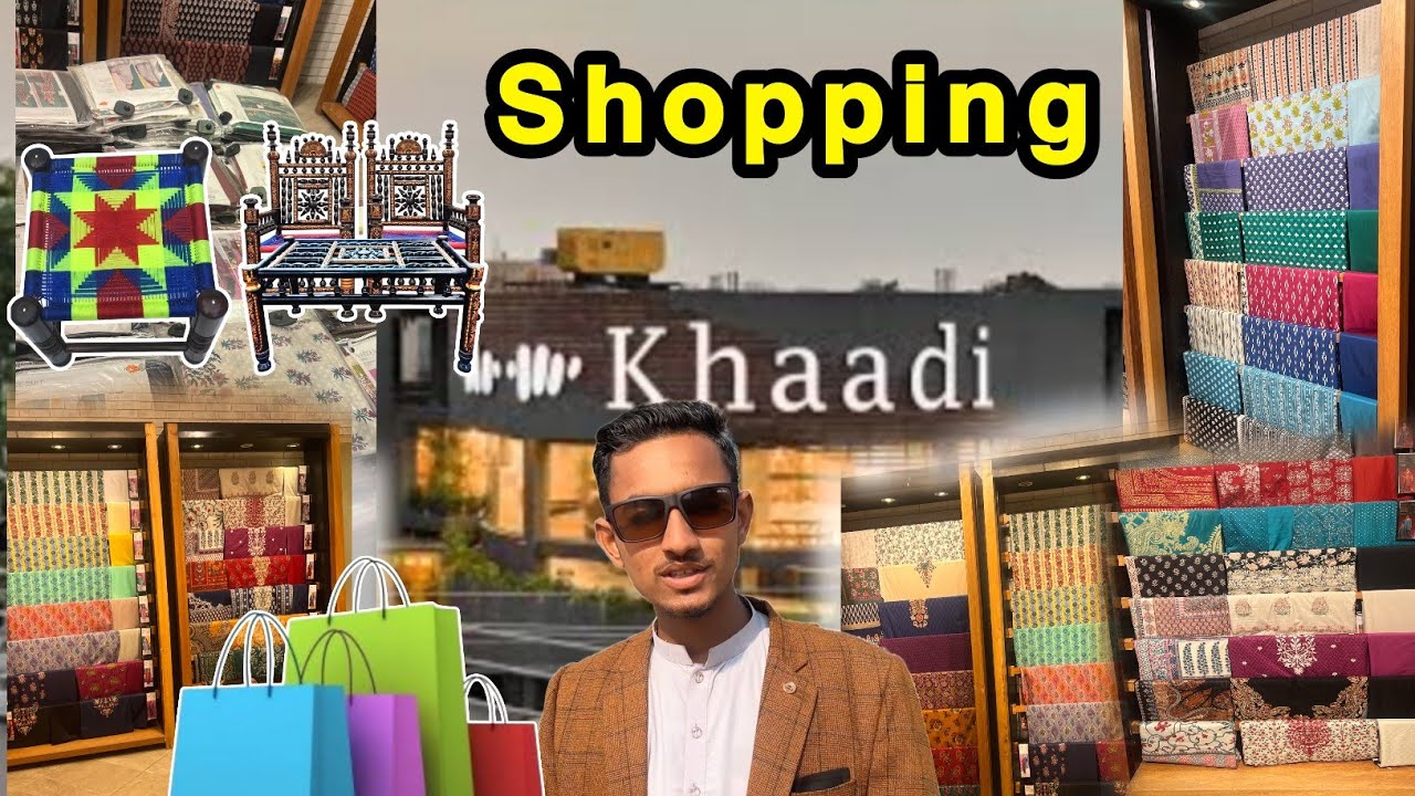 We went to Mirpur Khadi for shopping for the first time