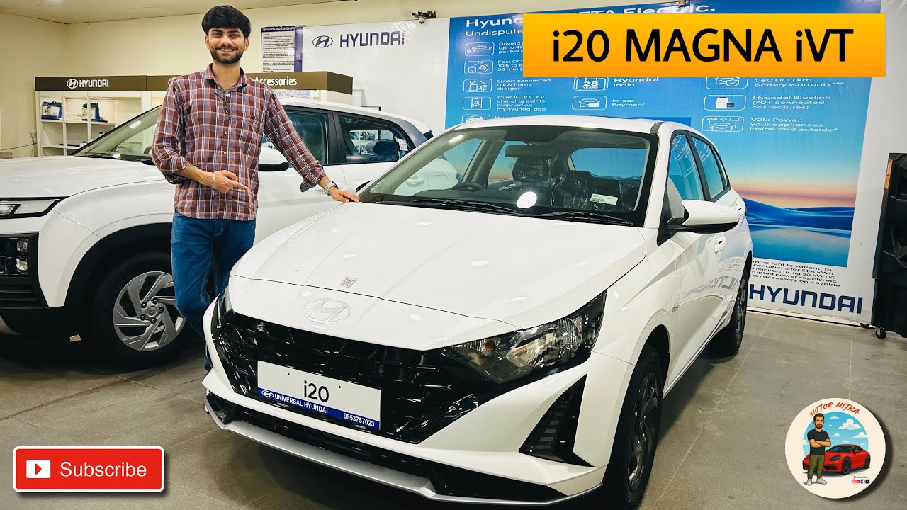 Hyundai i20 Magna iVT - ₹7.50 lakh | Most Affordable i20 AT | Walkaround & Details Explained