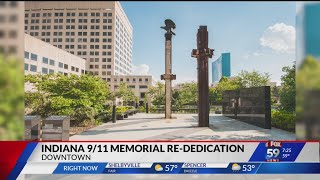 indiana 9/11 memorial re-dedication