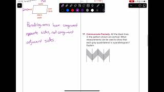 Honors Geometry Topic 6 Review Key Video