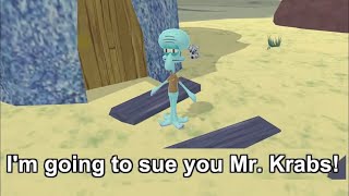 Loudward Sues Mr. Krabs