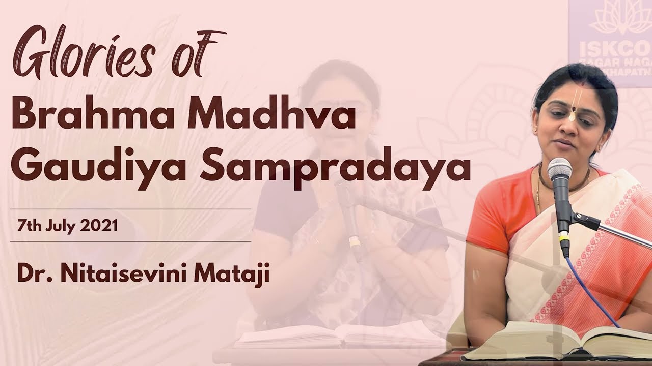 Glories of Brahma Madhava Gaudiya Sampradaya (English) by Dr.Nitaisevini Mataji