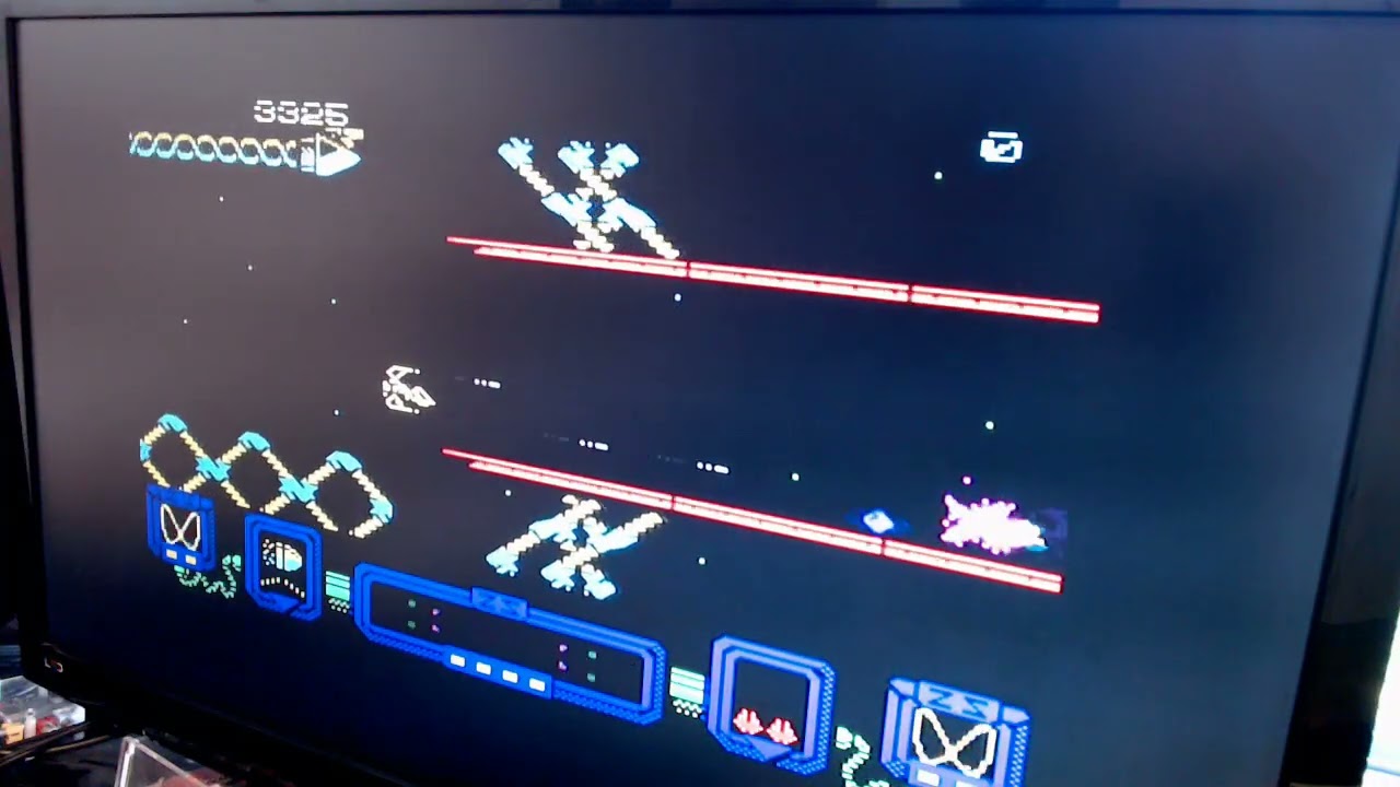 ZX Spectrum, Zynaps, 9450 points - YouTube