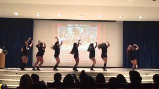 Alpha Phi Gamma at NIU AAA's UCON