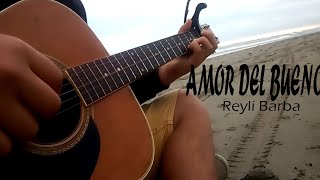 Video thumbnail of "Amor Del Bueno (Reyli Barba) - Guitarra Cover Fingerstyle [TAB]"