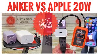 Apple vs Anker Best USBC Charger for iPhone Fast Charging