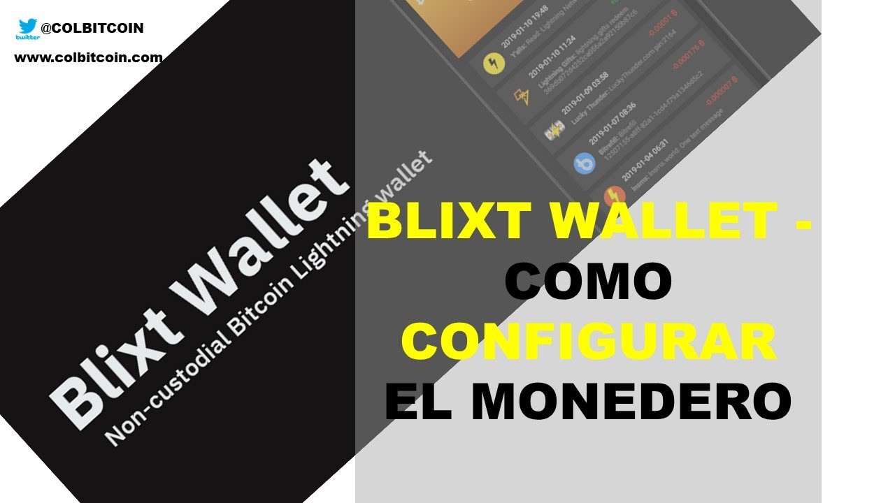 Como configurar la billetera Blixt