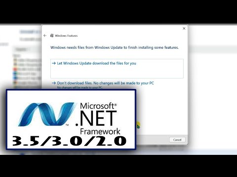 How to install Old .NET framework on Windows 11 || .NET Framework 3.5, 3.0, 2.0