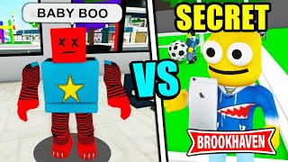 ODA TEAM JAUNE vs BABY BOO 😱 (Match de FOOT) Roblox Brookhaven RP