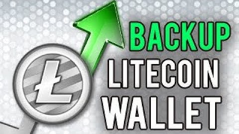 How To Install, Backup And Restore A Litecoin Wallet