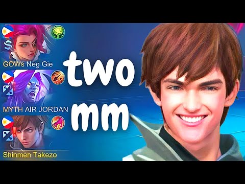 Two Marksman Means Twice The Fun Am I Right? | Gusion Mobile Legends Shinmen @ShinmenTakezo