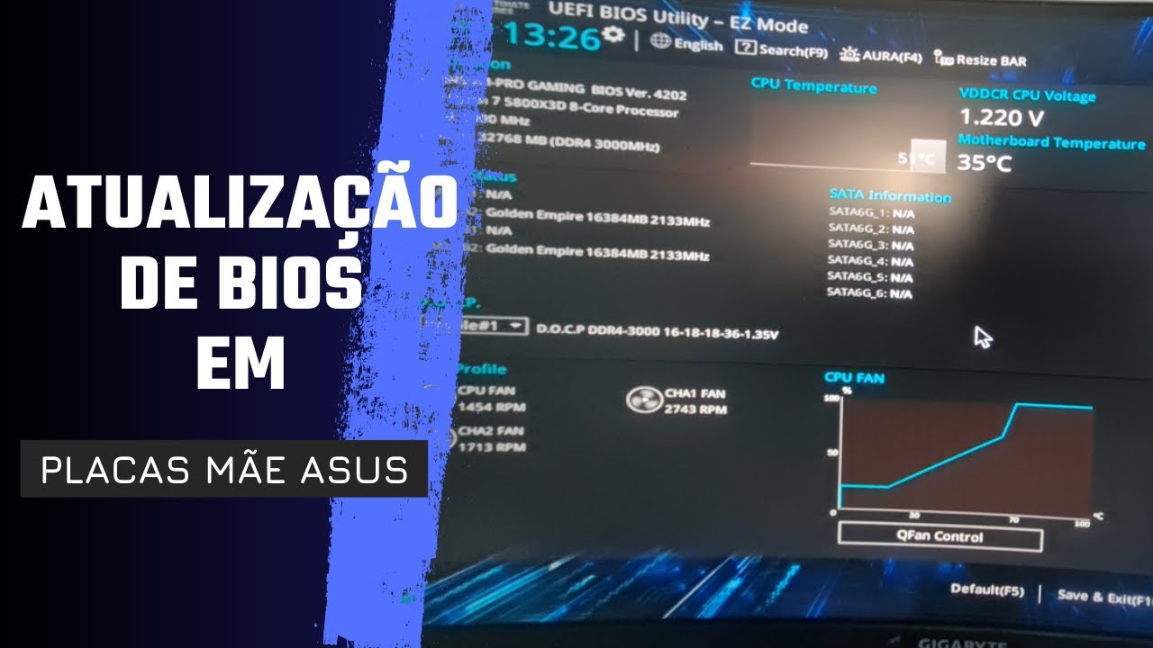 COMO ATUALIZAR A BIOS DA SUA PLACA MÃE - YouTube