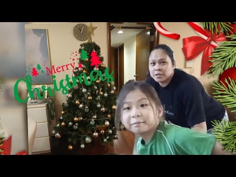 Preparing Our Christmas Tree