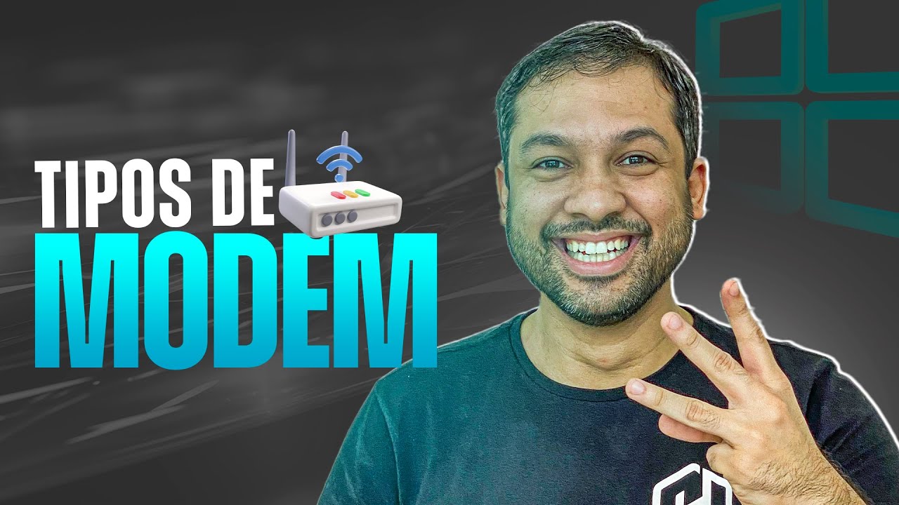 Tipos de Modem @HardwareRedesBrasil Curso de Informática Básica #Aula30 ...