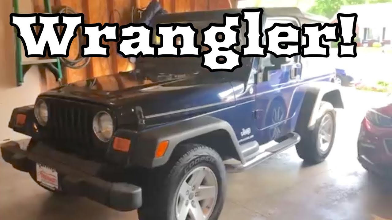 Installing the first mods on my NEW JEEP WRANGLER TJ!