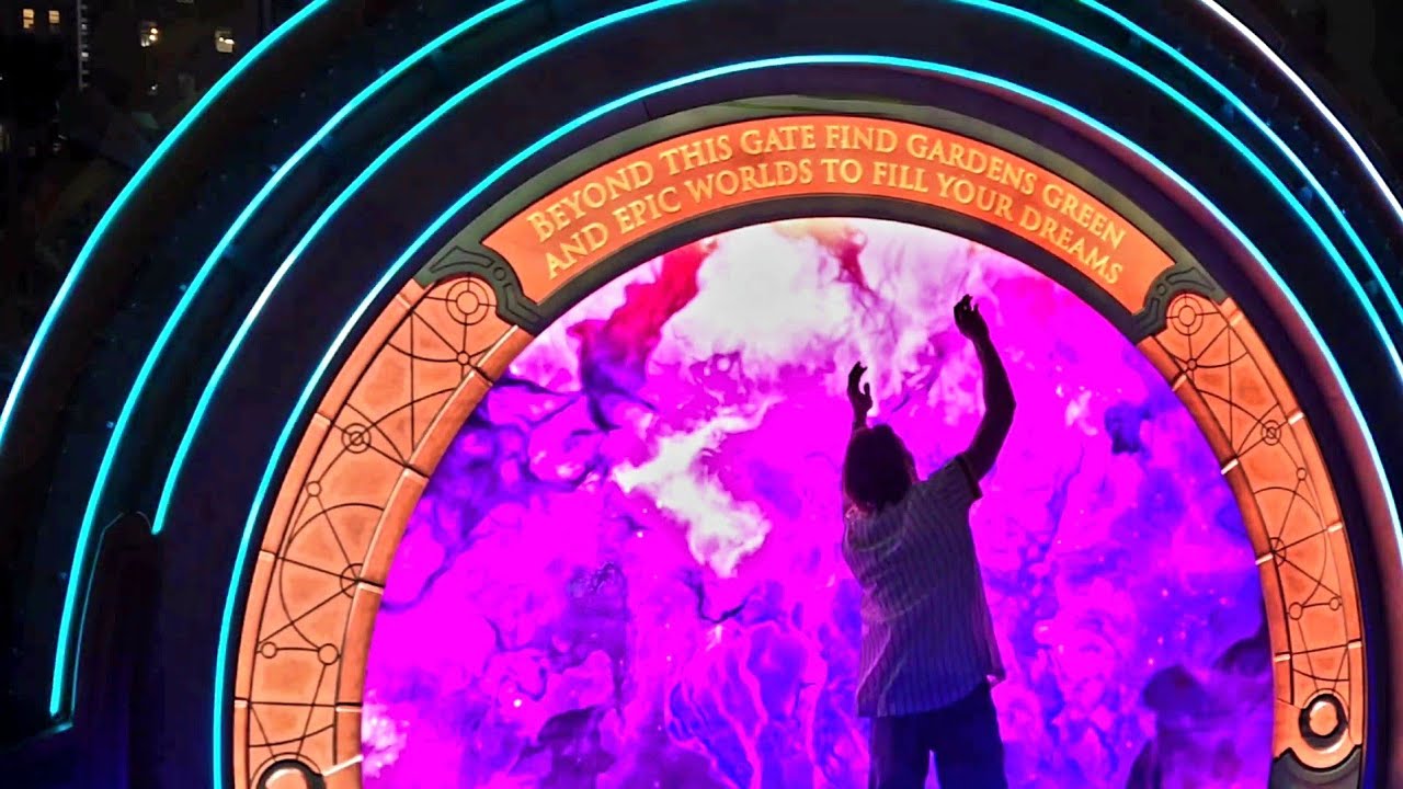 Universal Rockefeller Universal Epic Universe promo at Rockefeller Center | Manhattan Evening ...