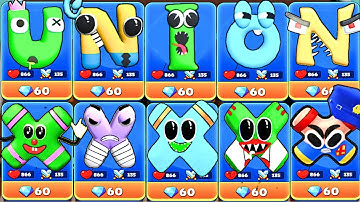 Merge Alphabet Lore Run Vs Merge Colour Freinds Monster, Alphabet Run, Number Lore ⭐⭐⭐⭐⭐⭐⭐ abcd.wxyz