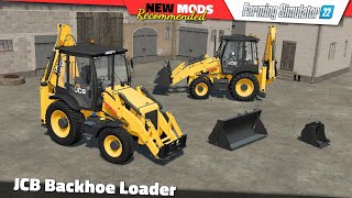 Fs22 Jcb Backhoe Loader - Farming Simulator 22 New Mods Review 2K60