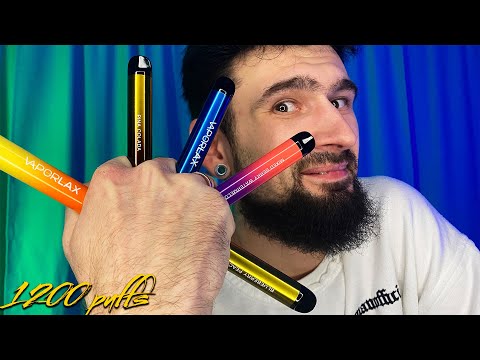 VAPORLAX SOLAR 1200 PUFFS Яркий вкус и стильная компактность!