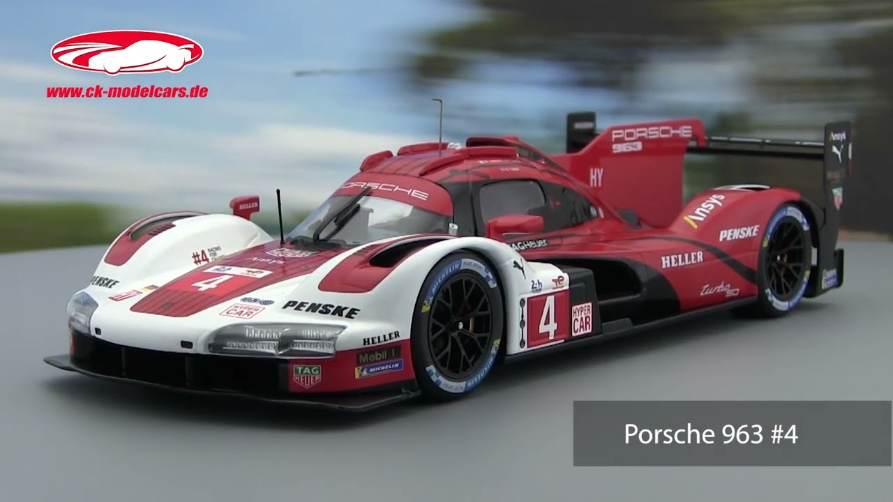 ミニカー 1/43 Porsche 963 #6 Le Mans 24h 2024 Amazon.com: Bburago 1/43 - Porsche 963 2024 Racing Collection