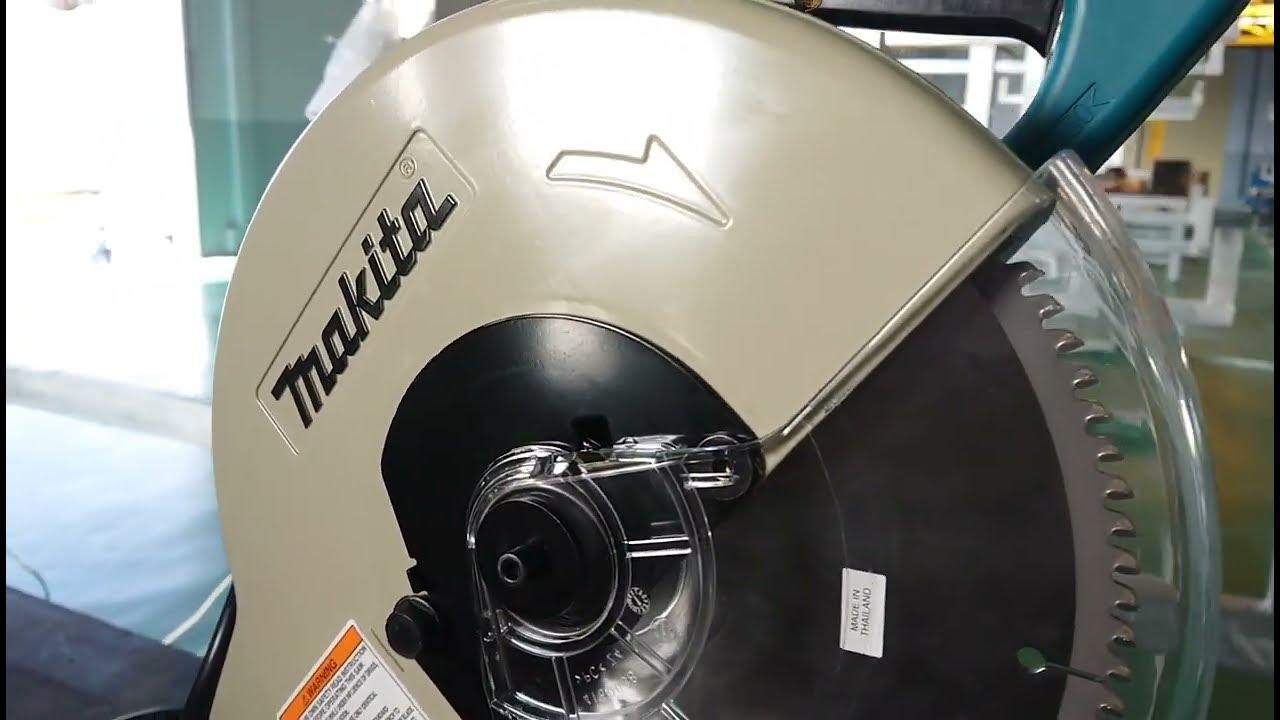 LS1040 Makita Miter Saw with Aluminium Cutting Blade YouTube
