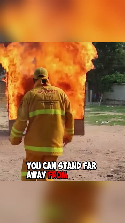 The Safest And Fastest Method To Extinguish Fire