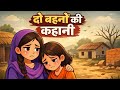 😭 Do Behenon Ki Kahani | Maa Baap Ke Baad Ka Struggle 😢”#emotionalstory #hindistory #sisters 